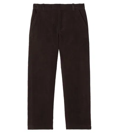 Bonpoint Kids' Timote Cotton Corduroy Pants In Brown