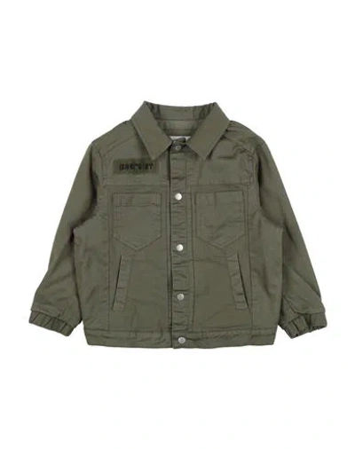 Bonpoint Babies'  Toddler Boy Jacket Military Green Size 4 Cotton, Elastane
