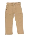 Bonpoint Toddler Boy Jeans Beige Size 4 Cotton, Elastane In Neutral