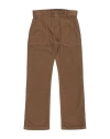 Bonpoint Toddler Boy Pants Khaki Size 6 Cotton, Elastane In Brown