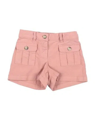 Bonpoint Babies'  Toddler Girl Denim Shorts Light Pink Size 6 Organic Cotton, Elastane