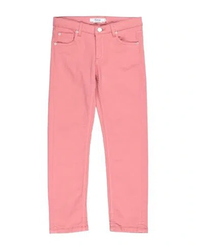 Bonpoint Babies'  Toddler Girl Jeans Pastel Pink Size 4 Cotton, Elastane