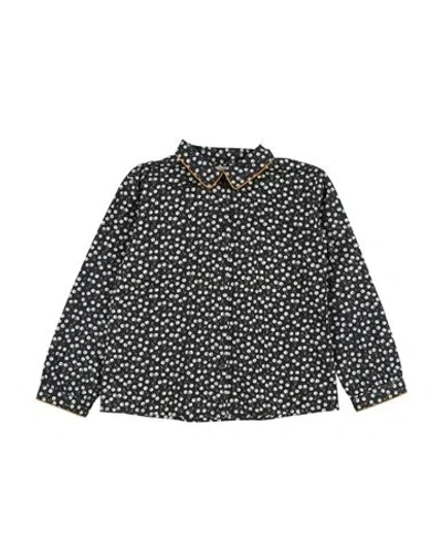 Bonpoint Babies'  Toddler Girl Shirt Black Size 6 Cotton