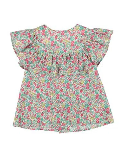 Bonpoint Babies'  Toddler Girl Top Green Size 4 Cotton