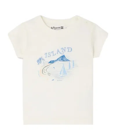 Bonpoint Tom Graphic T-shirt In White