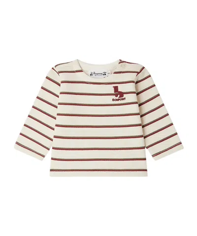 BONPOINT STRIPED T-SHIRT