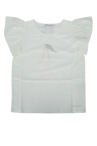 Bonpoint T-shirt Emila In White