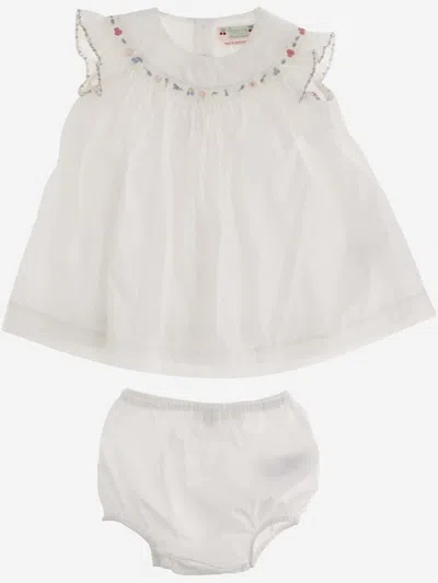 Bonpoint Babies' Two-piece Cotton Set In White
