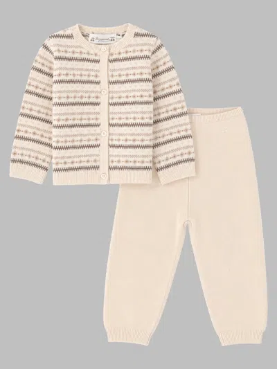 Bonpoint Unisex Baby Grifin Outfit Set In White