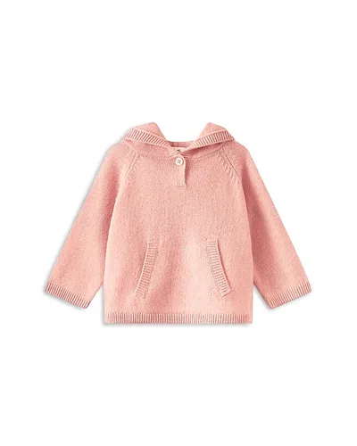 Bonpoint Unisex Cashmere Hooded Sweater - Baby In Pink