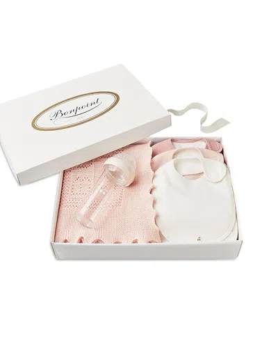 Bonpoint Unisex Coffret Promenade 3 Piece Set - Baby In Pink