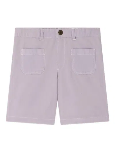 Bonpoint Unisex Mini Shorts For Kids - Ss26 Collection In Purple