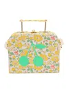 Bonpoint Floral-print Shoulder Bag In Yellow