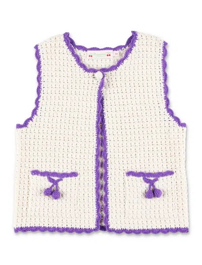 Bonpoint Kids' Vest Knit In Multi