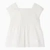 Bonpoint Button-fastening Cotton Blouse In White