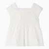 Bonpoint Button-fastening Cotton Blouse In White