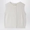 Bonpoint White Jobolene Vest In White