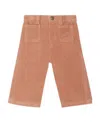 Bonpoint Wide-leg Corduroy Trousers In Pink