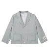 Bonpoint Wool Blazer In Gray