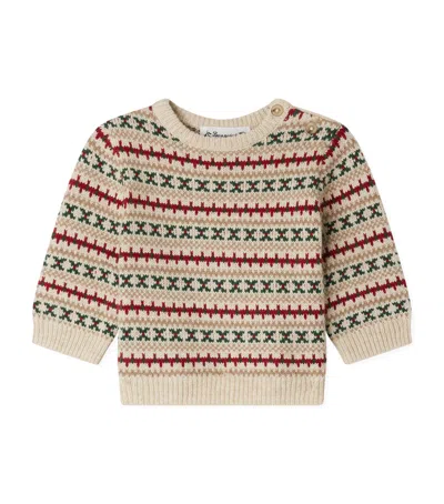 Bonpoint Kids' Wool-blend Dalmire Sweater In Multi