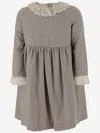 Bonpoint Wool Dress In Grey
