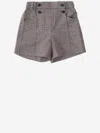 Bonpoint Wool Blend Short Pants In Red