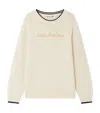 Bonpoint Wool-blend Sweater In White