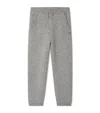 Bonpoint Wool-cashmere Drawstring Sweatpants In Gray