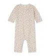 Bonpoint Wool Cherry Playsuit In Neutral