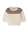 Bonpoint Wool-cotton Joshua Sweater In Neutral