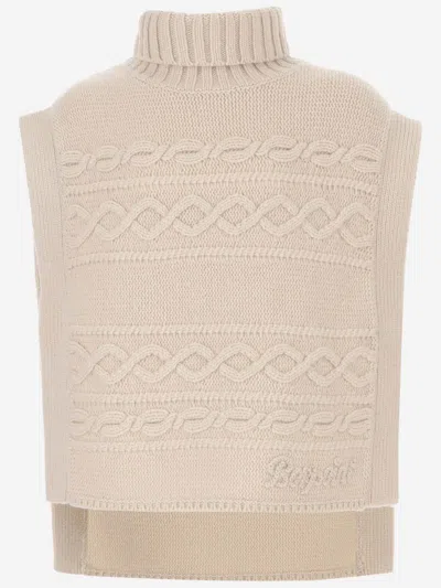 Bonpoint Kids' Graziella Wool Vest In White