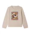 Bonpoint Wool Jacquard Rabbit Sweater In Neutral