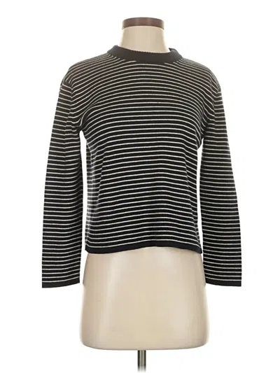 Pre-owned Bonpoint Wool Pullover Sweater In Black