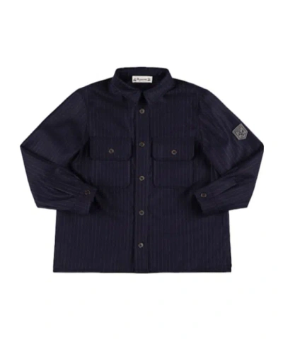 Bonpoint Kids' Wool Shirt -  In Black
