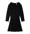 Bonpoint Wool-silk Jelma Dress In Black