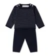 Bonpoint Wool Top And Trousers Set In Black