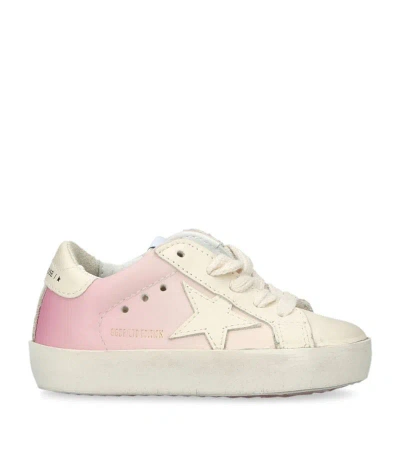 Bonpoint Kids' X Golden Goose Leather Sneakers In Pink
