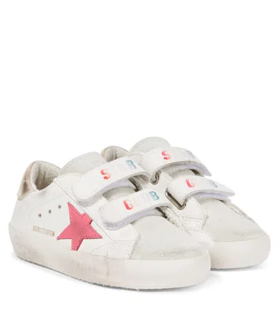 BONPOINT X GOLDEN GOOSE LEATHER SNEAKERS