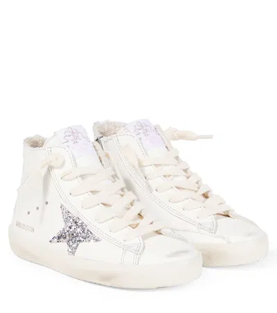 BONPOINT X GOLDEN GOOSE LEATHER SNEAKERS