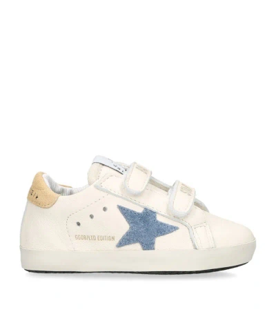 Bonpoint X Golden Goose Leather Sneakers In White