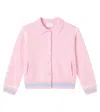 Bonpoint X Guest In Residence Liberte Cashmere Jacket In Pink
