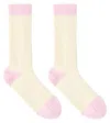 Bonpoint X Guest In Residence Loran Cashmere-blend Socks In Multi