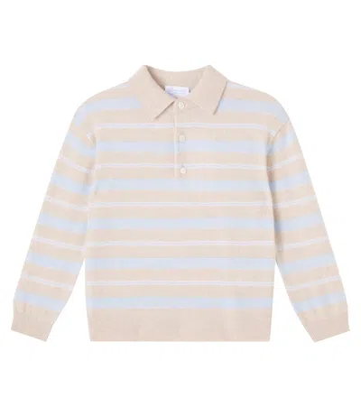 Bonpoint Kids' X Guest In Residence Louie Striped Cashmere Sweater In Multi