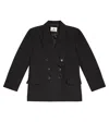 Bonpoint X Khaite Tammie Wool-blend Jacket In Black