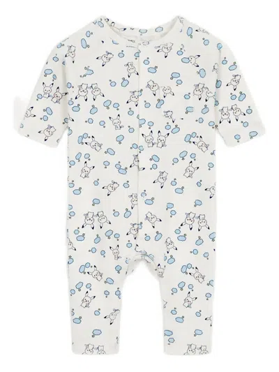 Bonpoint Babies' X Pokémon Boris Short-sleeve Romper In Neutral