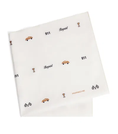 Bonpoint Kids'  X Porsche Scarf In White