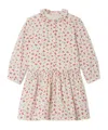 Bonpoint Cherry-print Dress In White