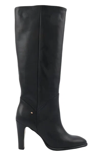 Bons Baisers Women's Adele Smooth Leather Boots In Black