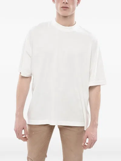 Bonsai Back-print Crew-neck T-shirt In White