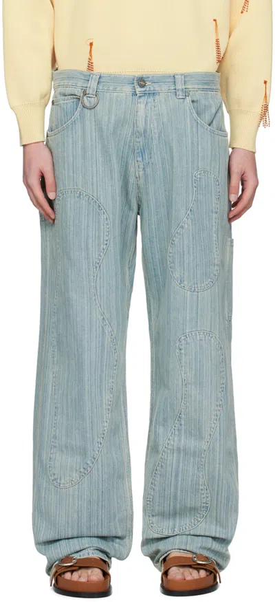 BONSAI BLUE LOOSE-FIT JEANS